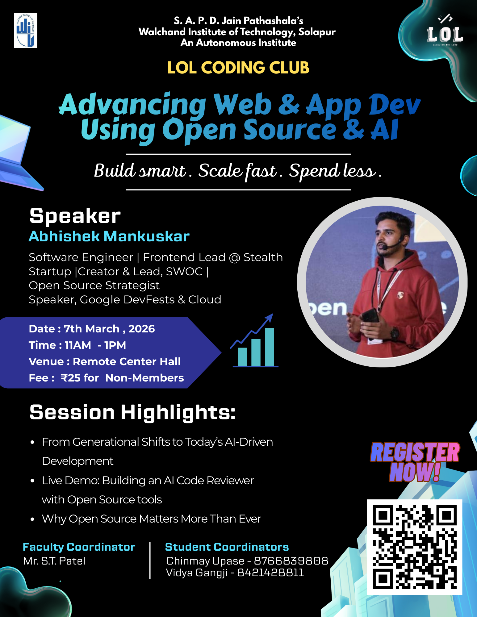 Advancing Web & App Dev Using Open Source & AI